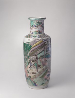 图片[2]-Five-color tilling and weaving bottle-China Archive